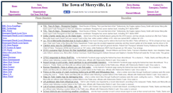 Desktop Screenshot of news.merryville.us